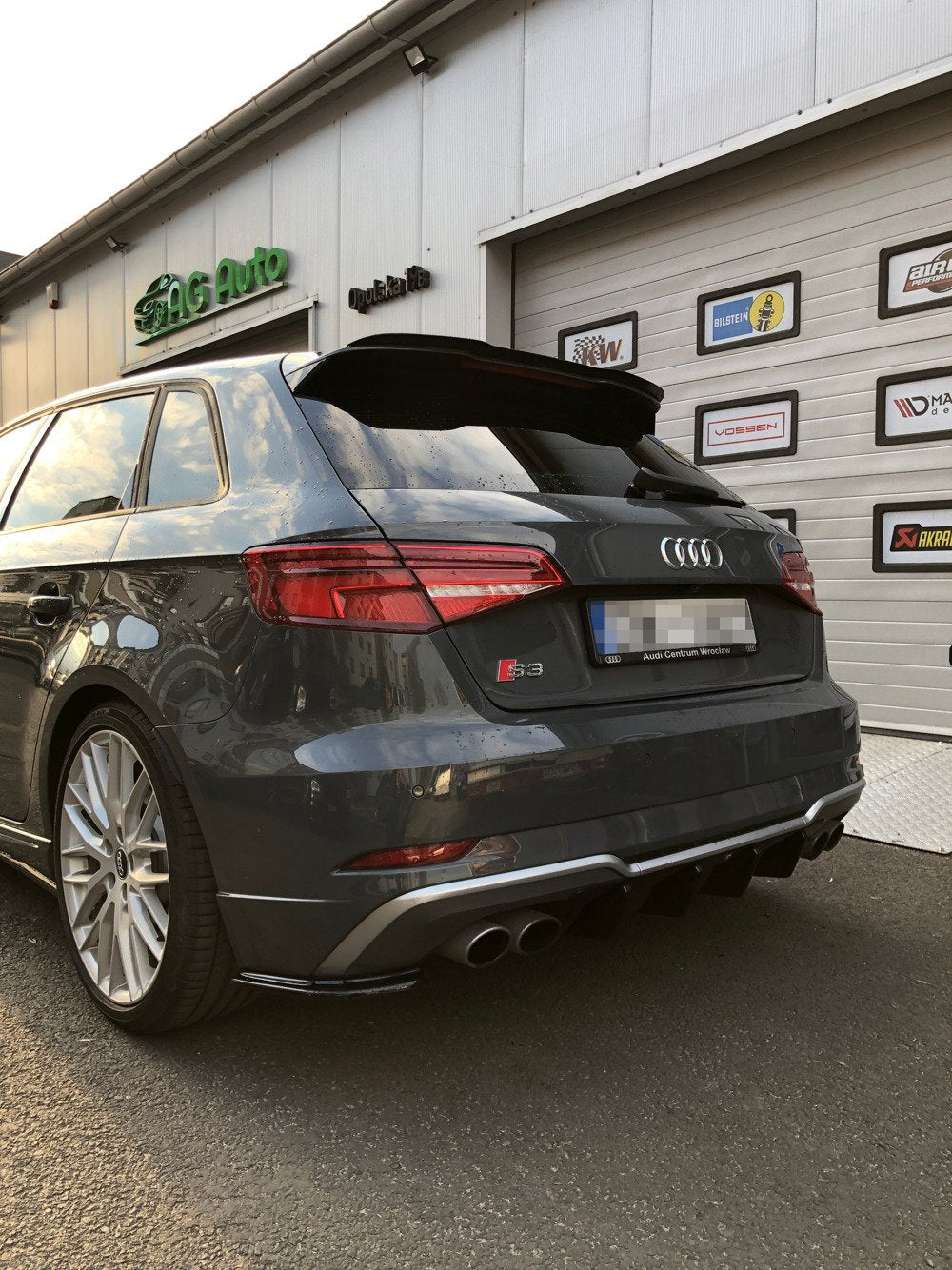 Rear Side Splitters - Audi S3 8V Facelift Sportback (2017-2020)