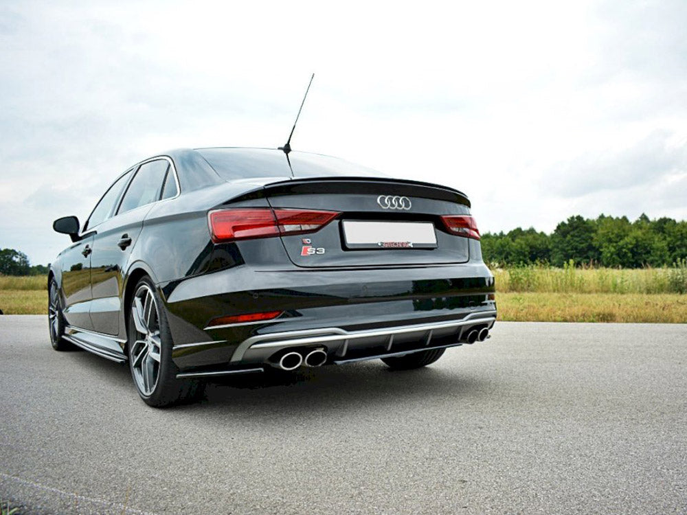 Central Rear Splitter - Audi S3 8V FL Sedan (2017-)