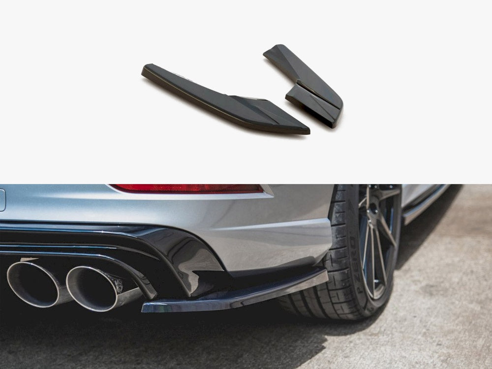 Rear Side Splitters V.2 - Audi S3 Sedan 8V Facelift (2016-2020)