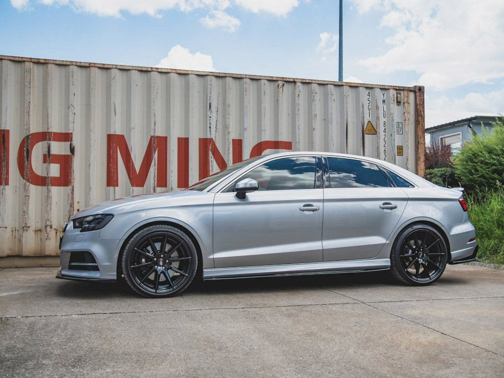 Side Skirts Diffusers V.2 - Audi S3 Sedan 8V Facelift (2016-2020)