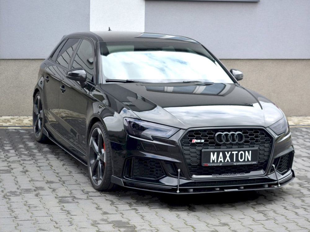 Front Racing Splitter V.2 - Audi RS3 Sportback 8V Facelift