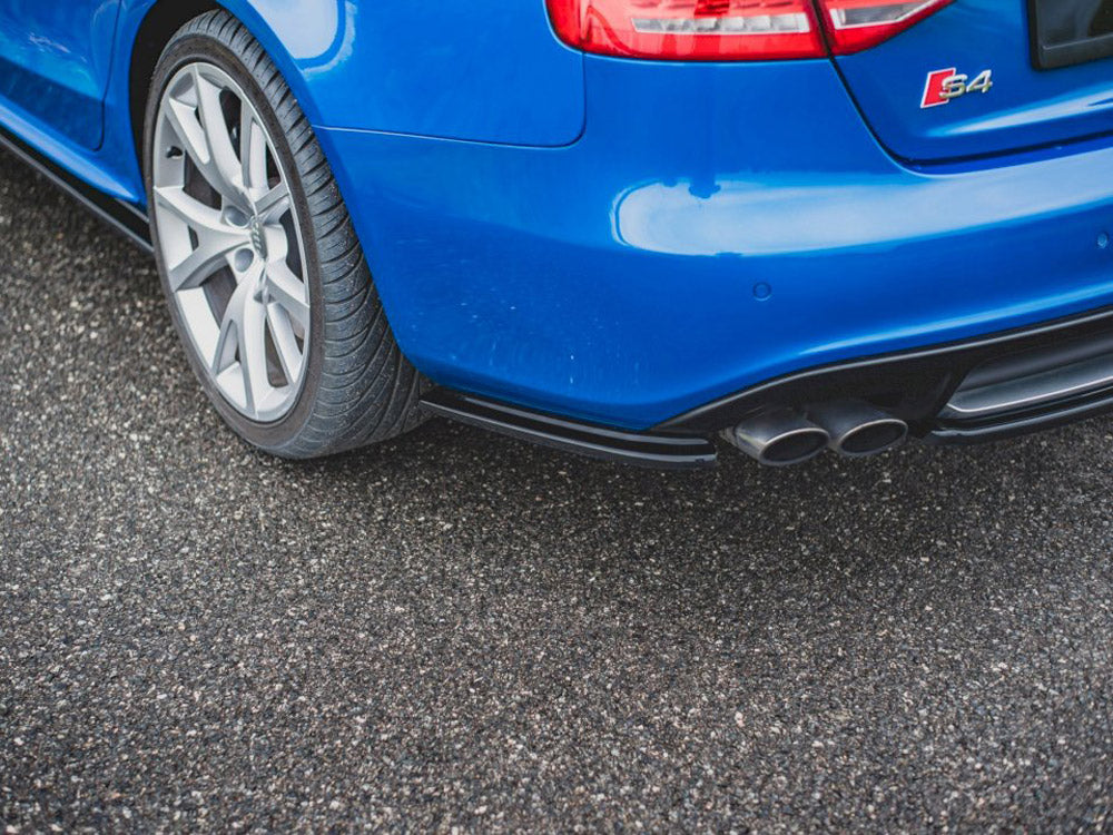 Rear Side Splitters - Audi S4 / A4 S Line B8 Sedan