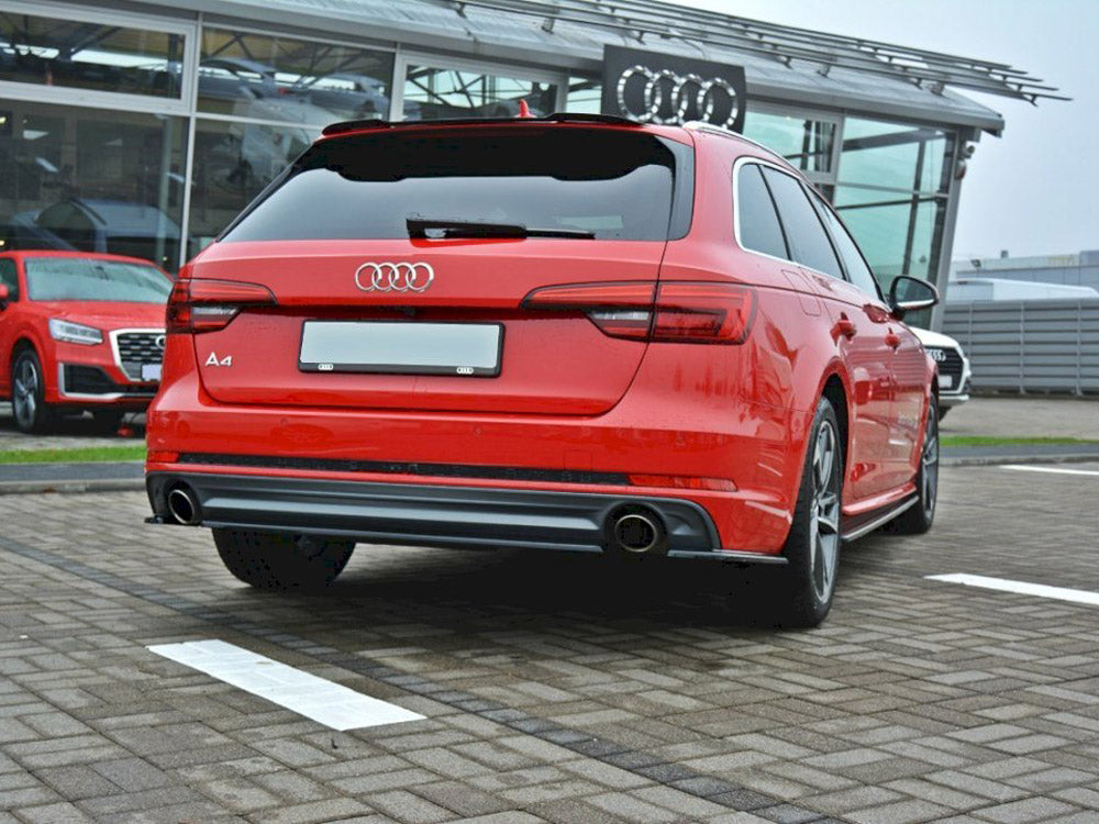 Central Rear Splitter - Audi A4 S Line B9 Avant