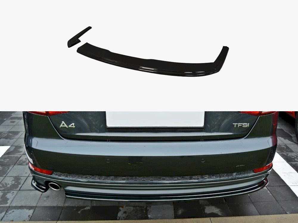Rear Splitter - Audi A4 B9 S Line Sedan