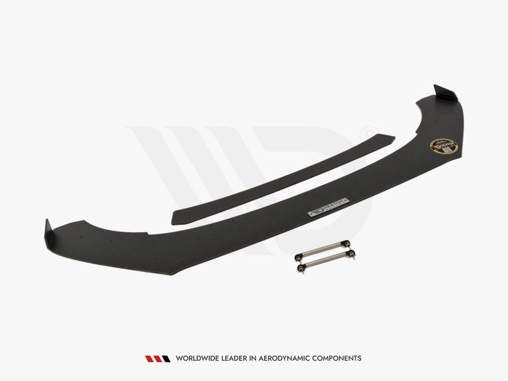 Front Racing Splitter (with Wings) - Volkswagen Polo GTI Mk5 Facelift