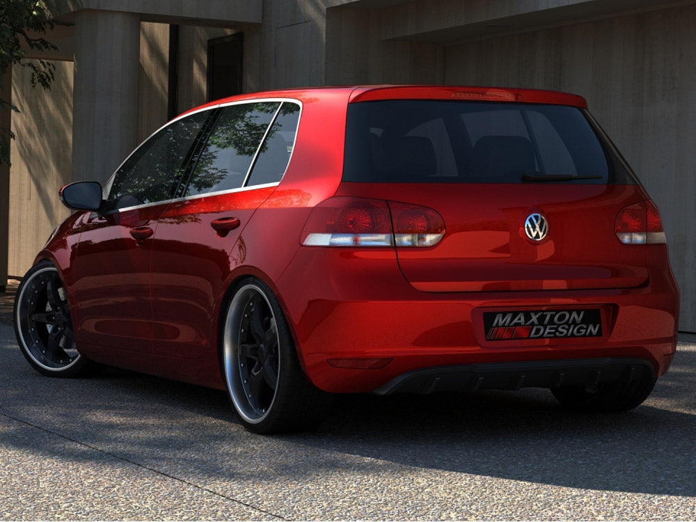 Rear Valance - Volkswagen Golf Mk6 NO Exhaust CUT OUT (2008-2012)