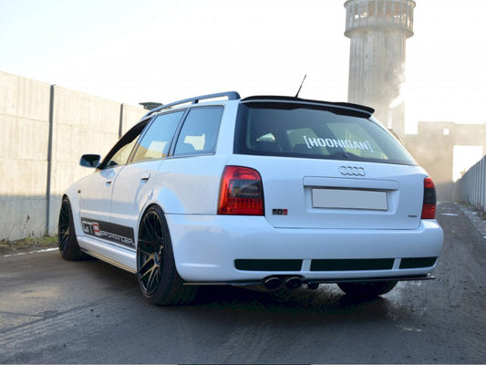 Rear Splitter (Vertical Bar) - Audi RS4 B5 - Textured