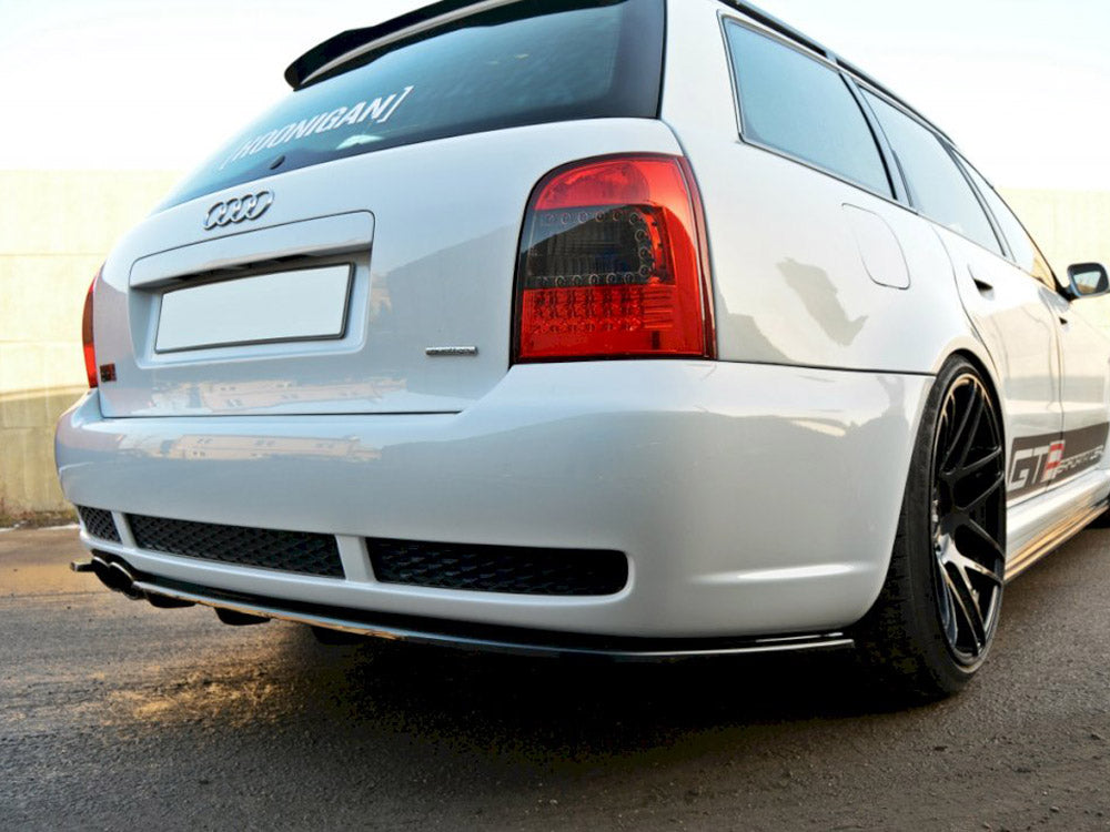 Rear Splitter (Vertical Bar) - Audi RS4 B5 - Textured