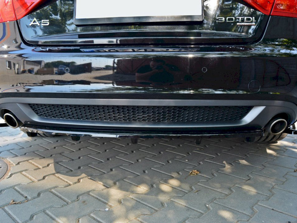 Rear Splitter (Vertical Bars) - Audi A5 Coupe / Sportback S Line 8T