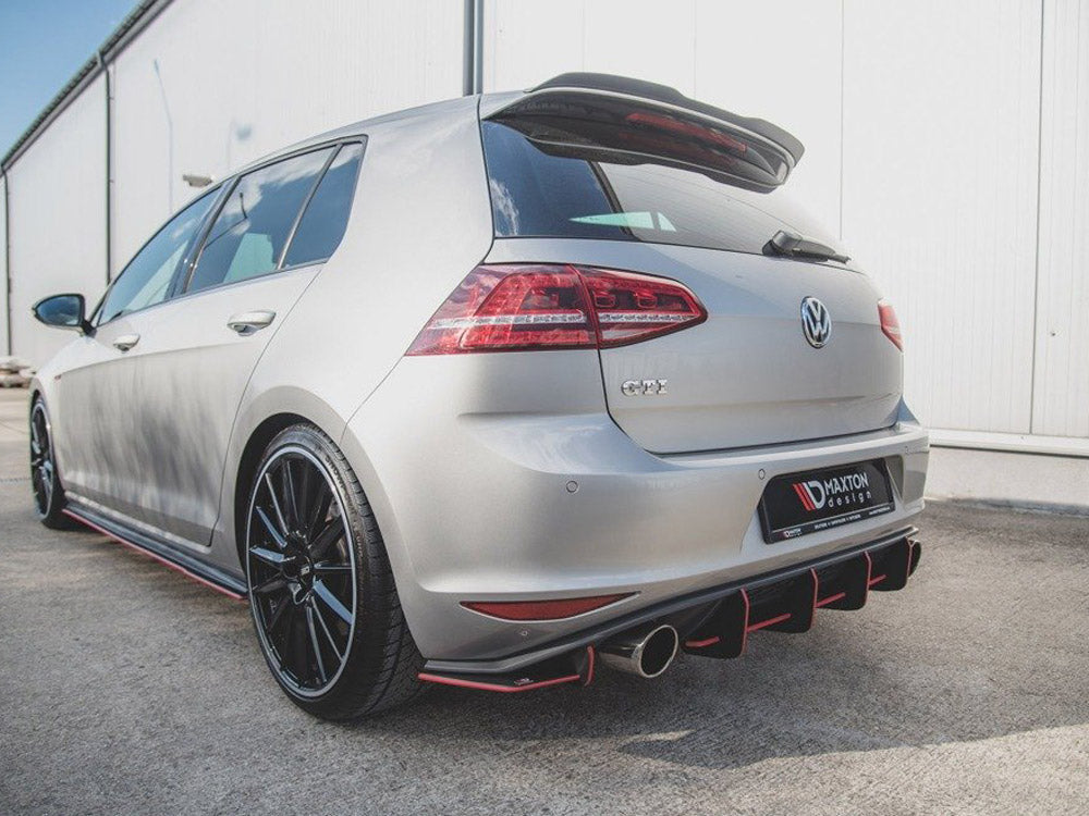 Street PRO Rear Side Splitters V.1 - Volkswagen Golf Mk7 GTI