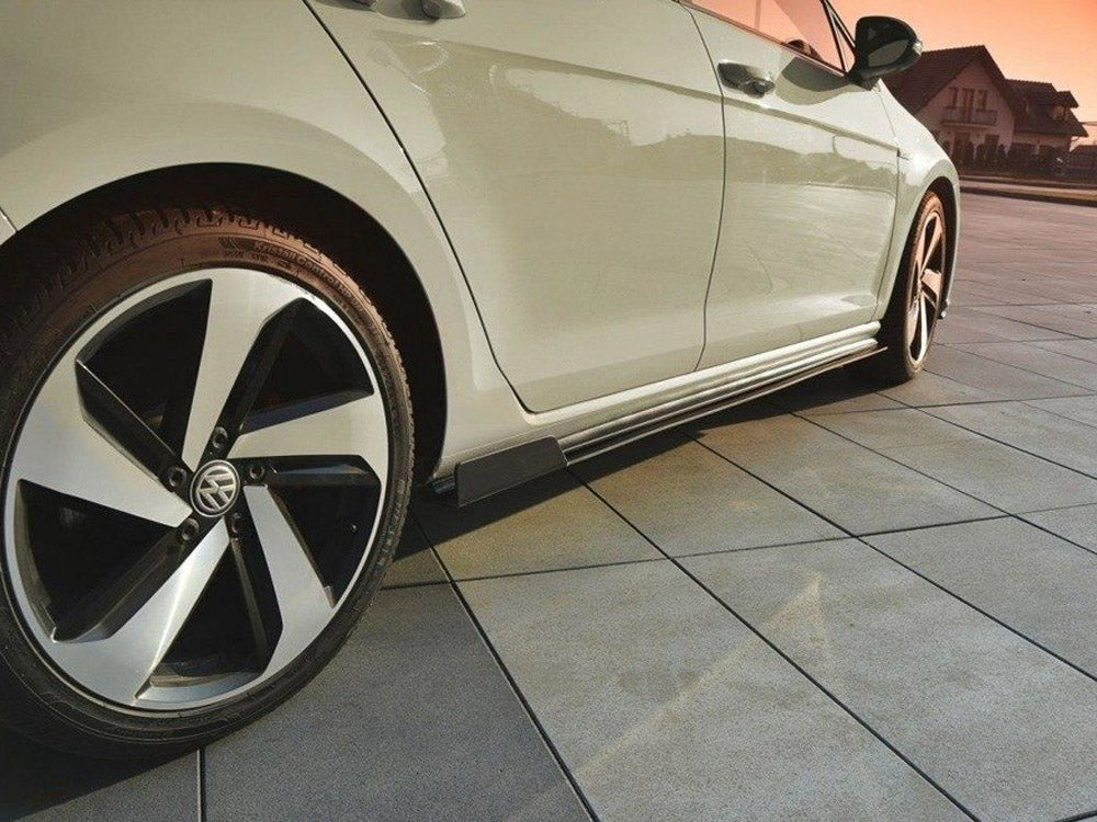 Racing Side Skirt Diffusers - Volkswagen Golf GTI Mk7 Facelift