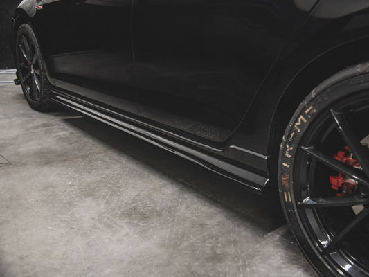 Side Skirt Diffusers - Volkswagen Golf GTI TCR Mk7 Facelift