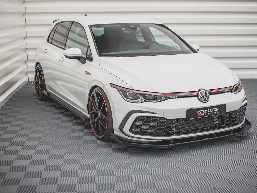 Street Pro Front Splitter + Flaps - Volkswagen Golf GTI / GTE / GTD / R-Line Mk8