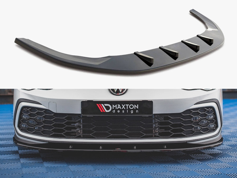 Front Splitter V.1 - Volkswagen Golf GTI / GTE / GTD / R-Line Mk8