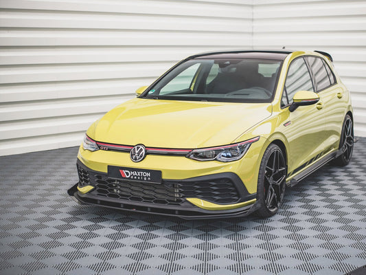 Street PRO Front Splitter + Flaps - Volkswagen Golf 8 GTI Clubsport