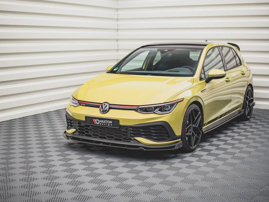 Front Splitter V.1 + Flaps - Volkswagen Golf 8 GTI Clubsport