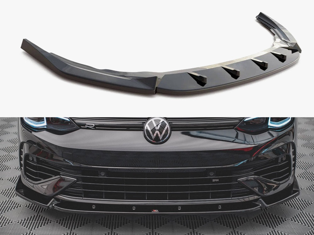 Front Splitter V.2 - Volkswagen Golf R Mk8