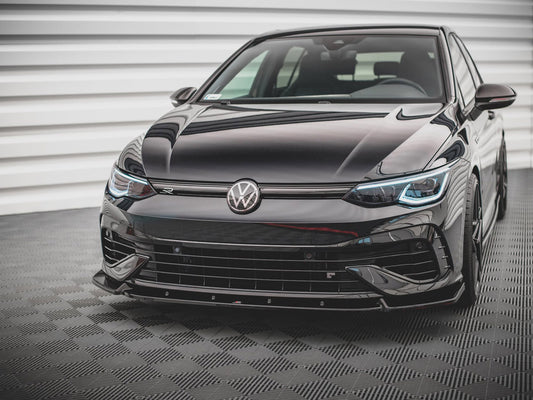 Front Splitter V.2 - Volkswagen Golf R Mk8