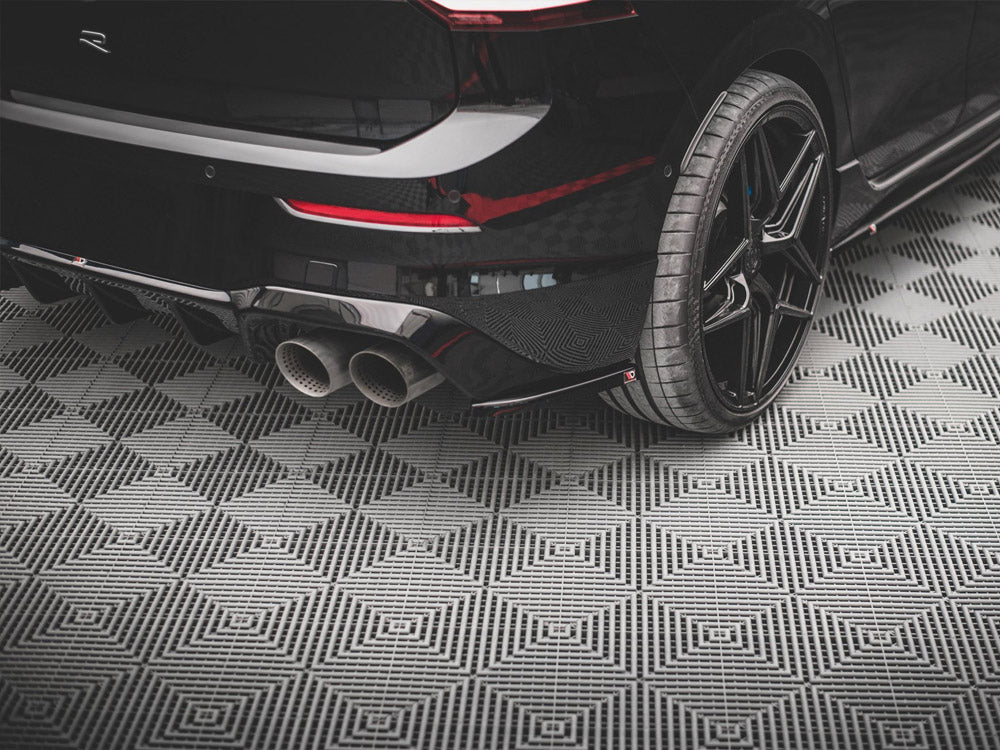 Rear Side Splitters V.3 - Volkswagen Golf R Hatchback Mk8