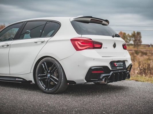 Street PRO Rear Side Splitters V.3 + Flaps - BMW 1 Series F20 (M140i)