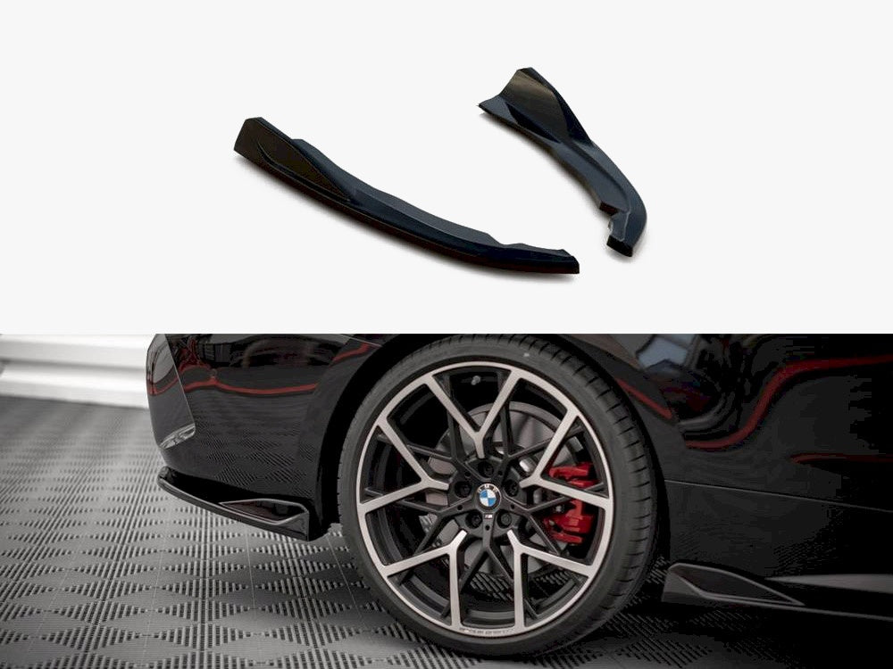 Rear Side Splitters V2 - BMW 4 Series (M-Pack G22 / G23 / G22 Facelift / G23 Facelift)