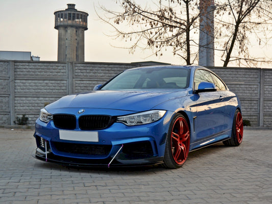 Front Racing Splitter V.3 - BMW 4 Series (Coupe / Gran Coupe / Cabrio M-Pack F32 / F36 / F33)