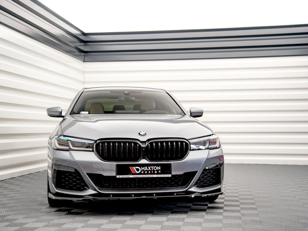 Front Splitter V2 - BMW 5 Series (M-Pack / M550i / M550d Sedan / Touring G30 / G31 Facelift)