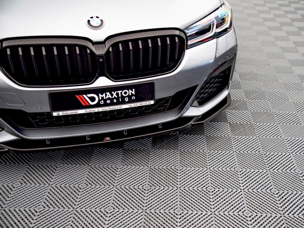 Front Splitter V2 - BMW 5 Series (M-Pack / M550i / M550d Sedan / Touring G30 / G31 Facelift)