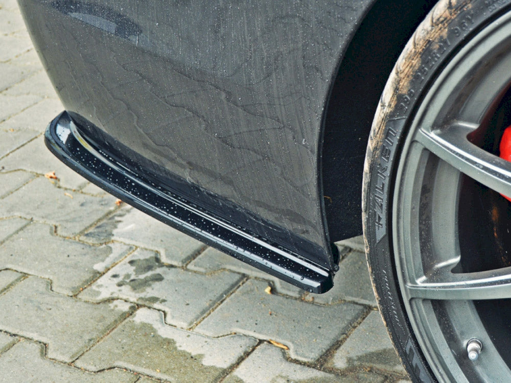 Rear Side Splitters - BMW 5 Series F11 (M-Pack (Fits TWO Double Exhaust Ends)