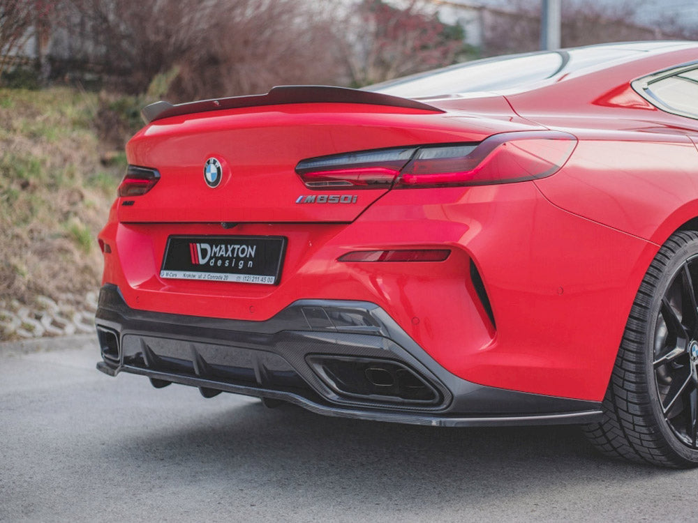 Rear Splitter (Vertical Bars) V1 - BMW 8 Series (Coupe M-Pack G15)