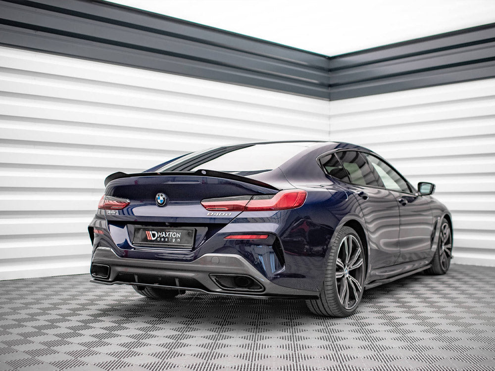 Central Rear Splitter (Vertical Bars) - BMW 8 Series (Gran Coupe M-Pack G16)