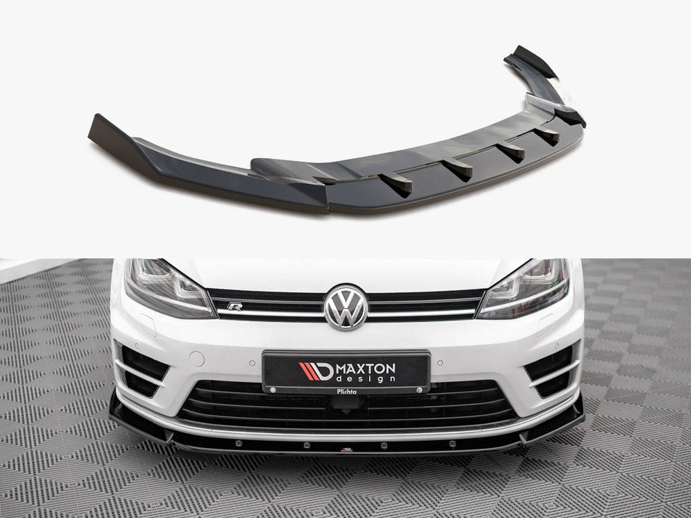 Front Splitter V.4 - Volkswagen Golf R / R-Line Mk7