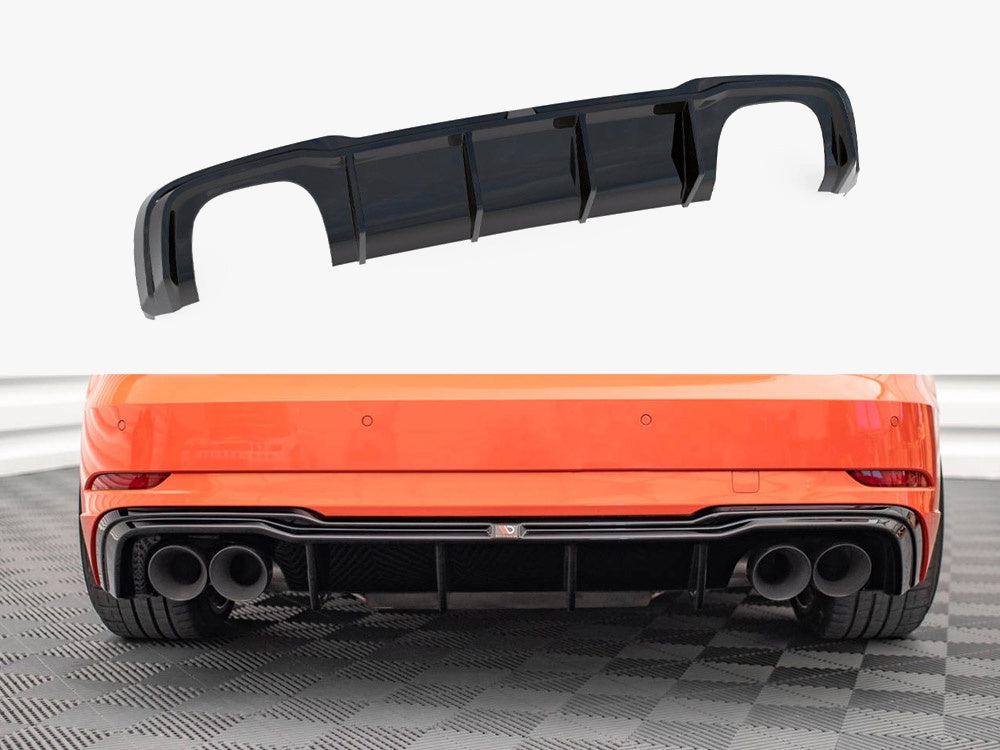 Rear Valance V.2 - Audi RS3 Sportback 8V Facelift