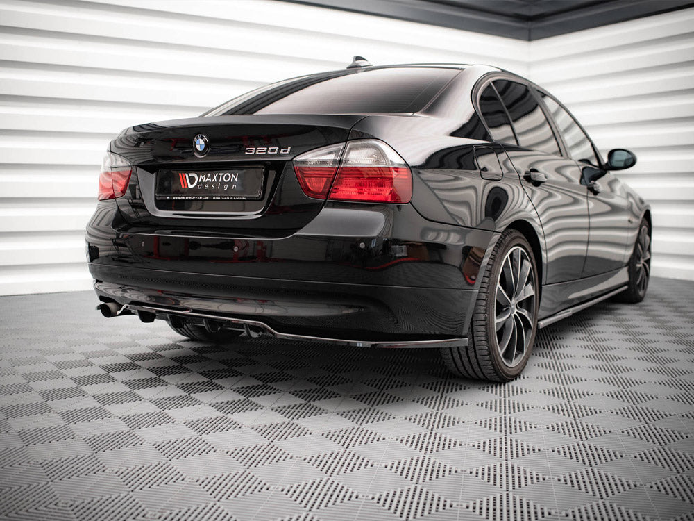 Central Rear Splitter (Vertical Bars) - BMW 3 Series (Sedan E90)