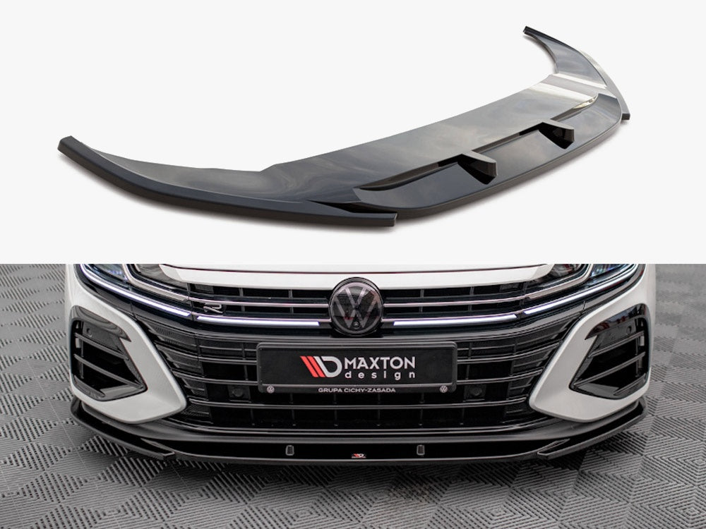 Front Splitter V.1 - Volkswagen Arteon R Sedan / Shooting Brake Mk1 Facelift