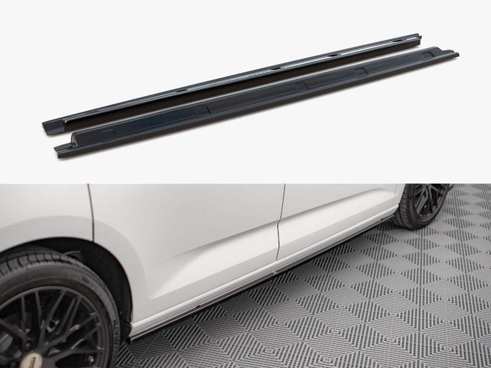 Side Skirts Diffusers - Volkswagen Caddy Mk5 / Ford Transit Connect Mk3