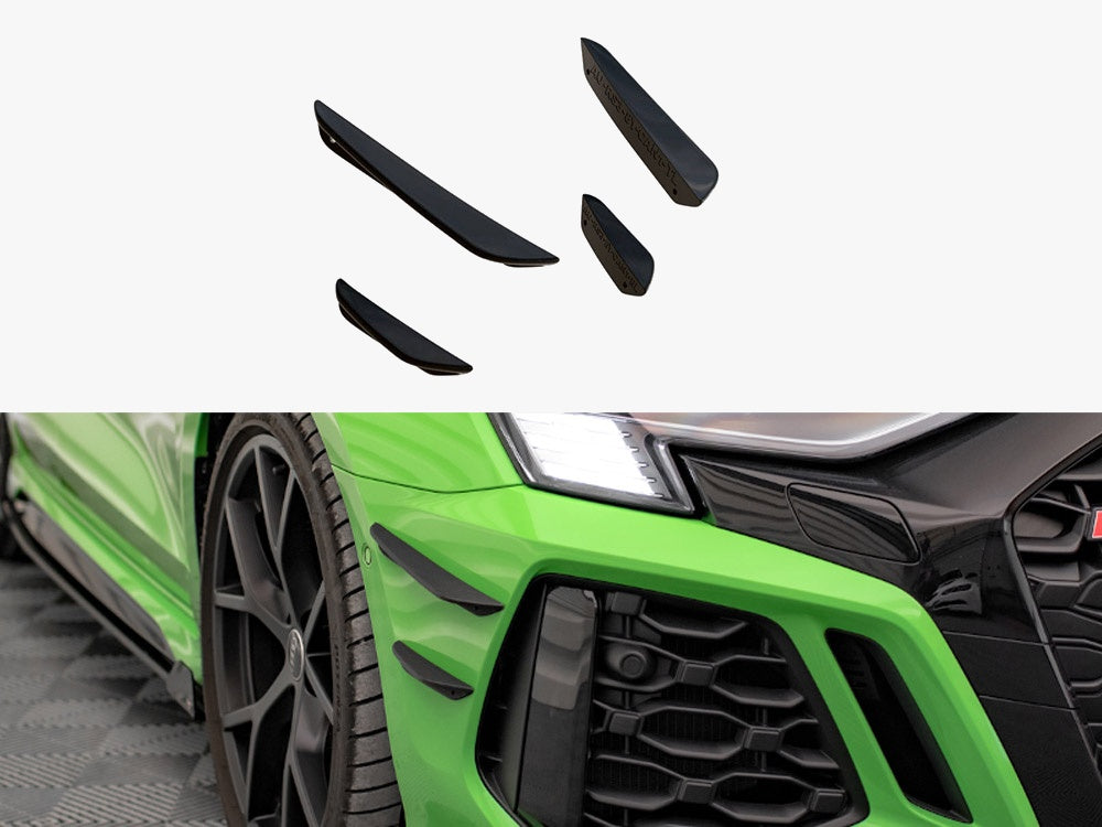 Front Bumper Wings (Canards) - Audi RS3 8Y