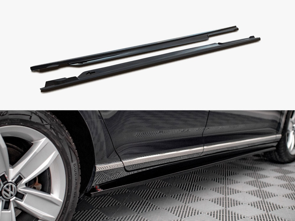 Side Skirts Diffusers - Volkswagen Passat B8 Facelift