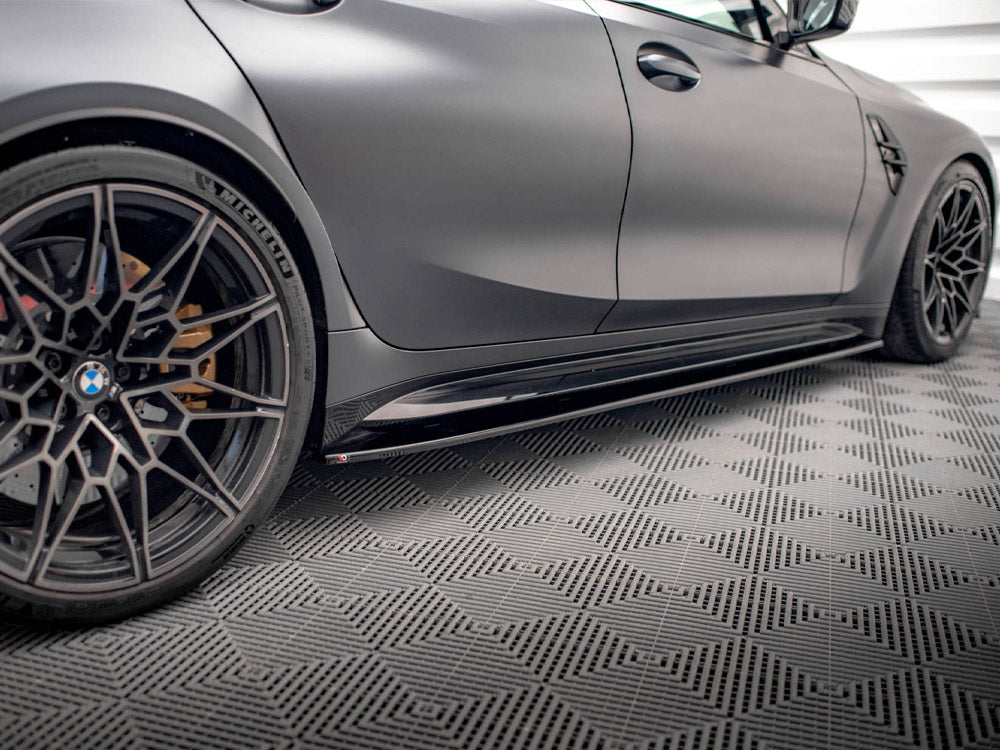 Side Skirts Diffusers V1 - BMW M3 (Sedan / Touring G80 / G81)