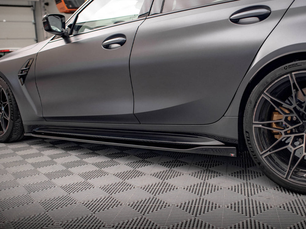 Side Skirts Diffusers V2 - BMW M3 (Sedan / Touring G80 / G81)