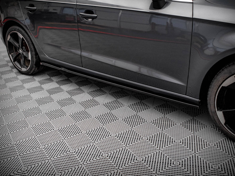 Side Skirts Diffusers - Audi A3 Sportback 8V