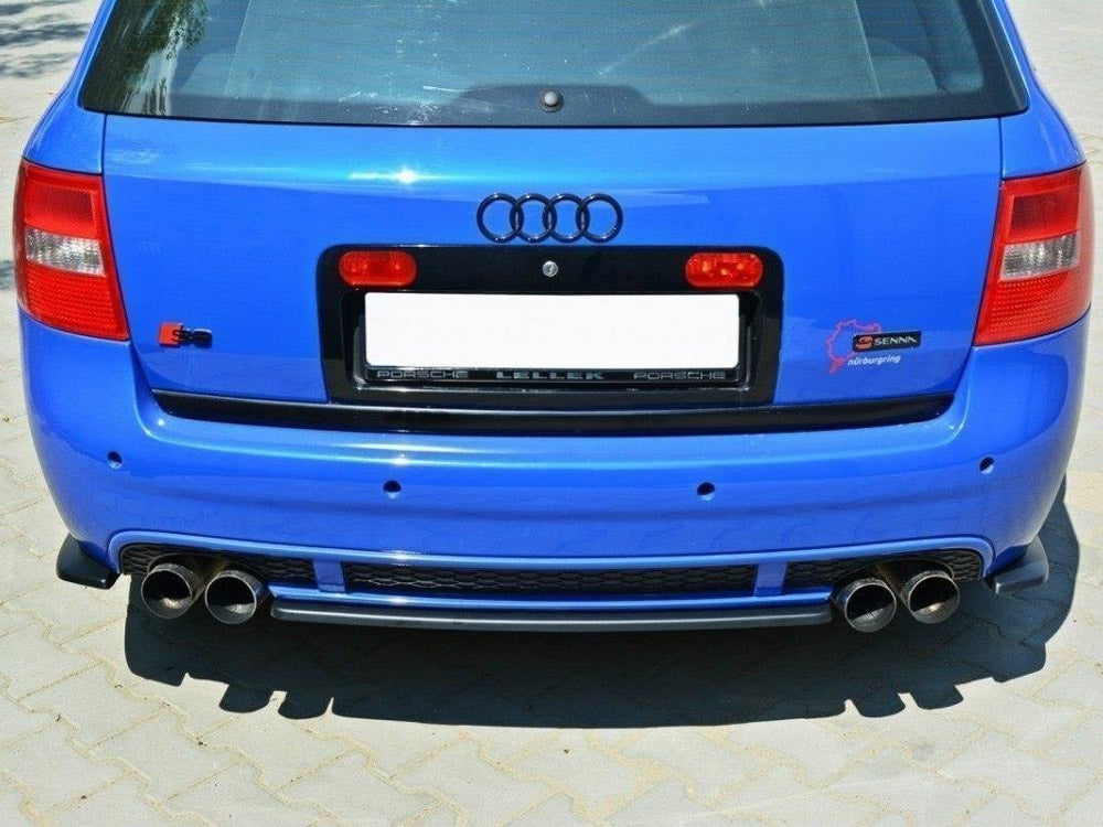 Central Rear Splitter - Audi RS6 C5 Avant - Textured