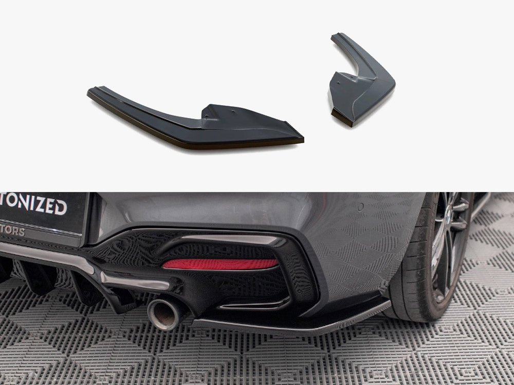 Rear Side Splitters V.3 - BMW 1 Series F20 (Facelift)
