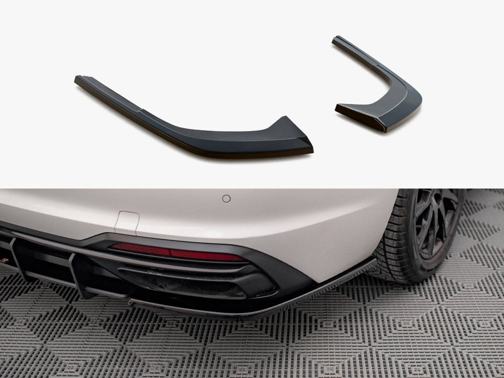 Rear Side Splitters - Audi A4 B9 Facelift