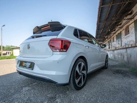 Rear Side Splitters - Volkswagen Polo GTI Mk6 - Textured