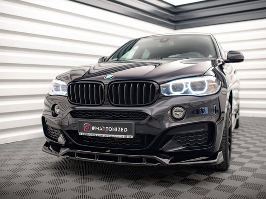 Front Splitter V.3 - BMW X6 (M Sport F16)