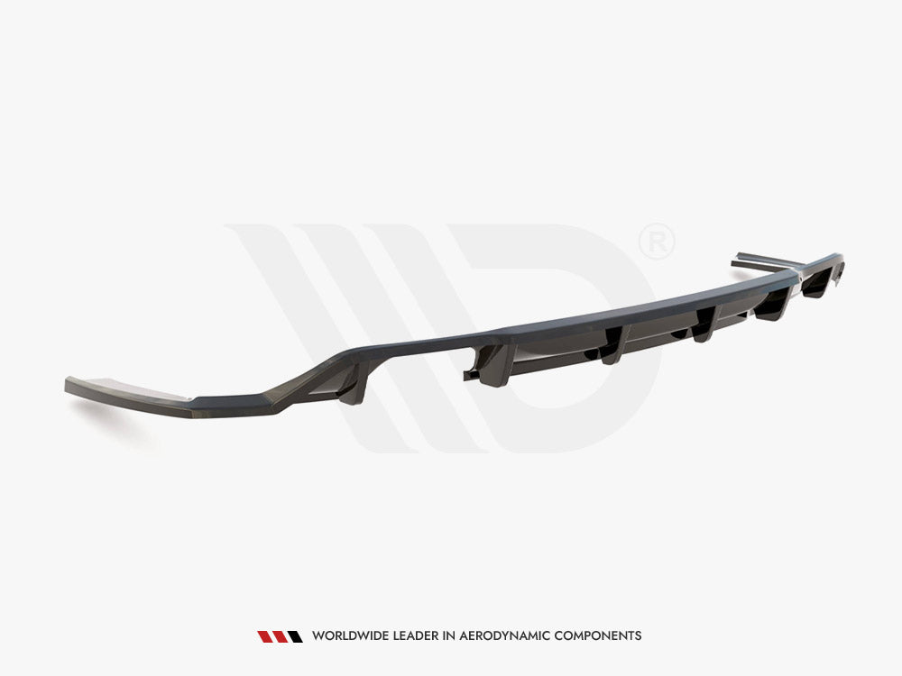 Rear Splitter (Vertical Bars) - BMW 2 Series (M-Pack F22)