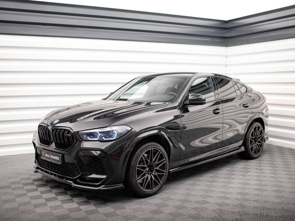 Side Skirts Diffusers - BMW X6 (M F96 / X6 M-Pack G06)