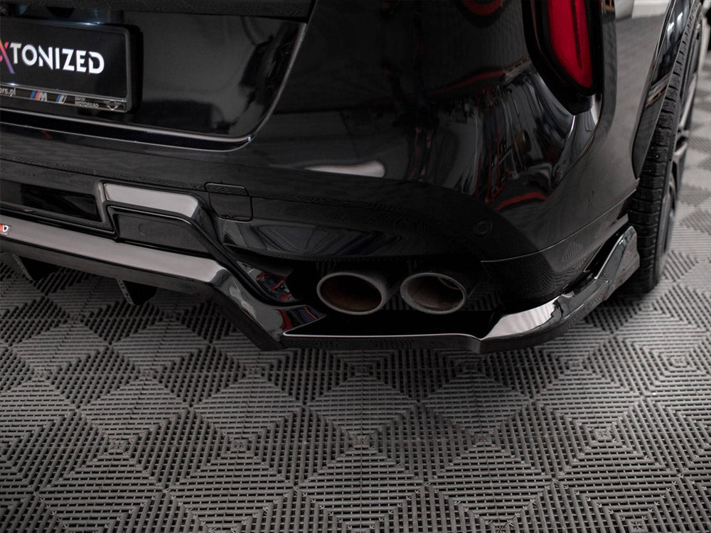 Central Rear Splitter (Vertical Bars) - BMW X6 (M F96)