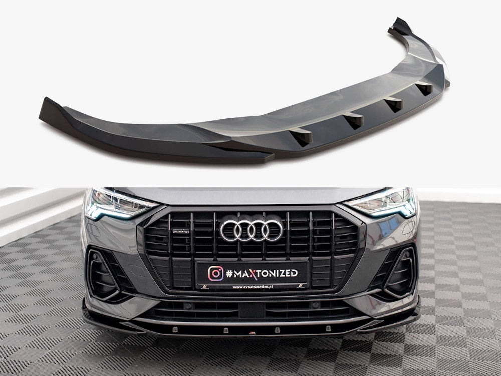 Front Splitter V.3 - Audi Q3 Sportback / SUV S Line F3